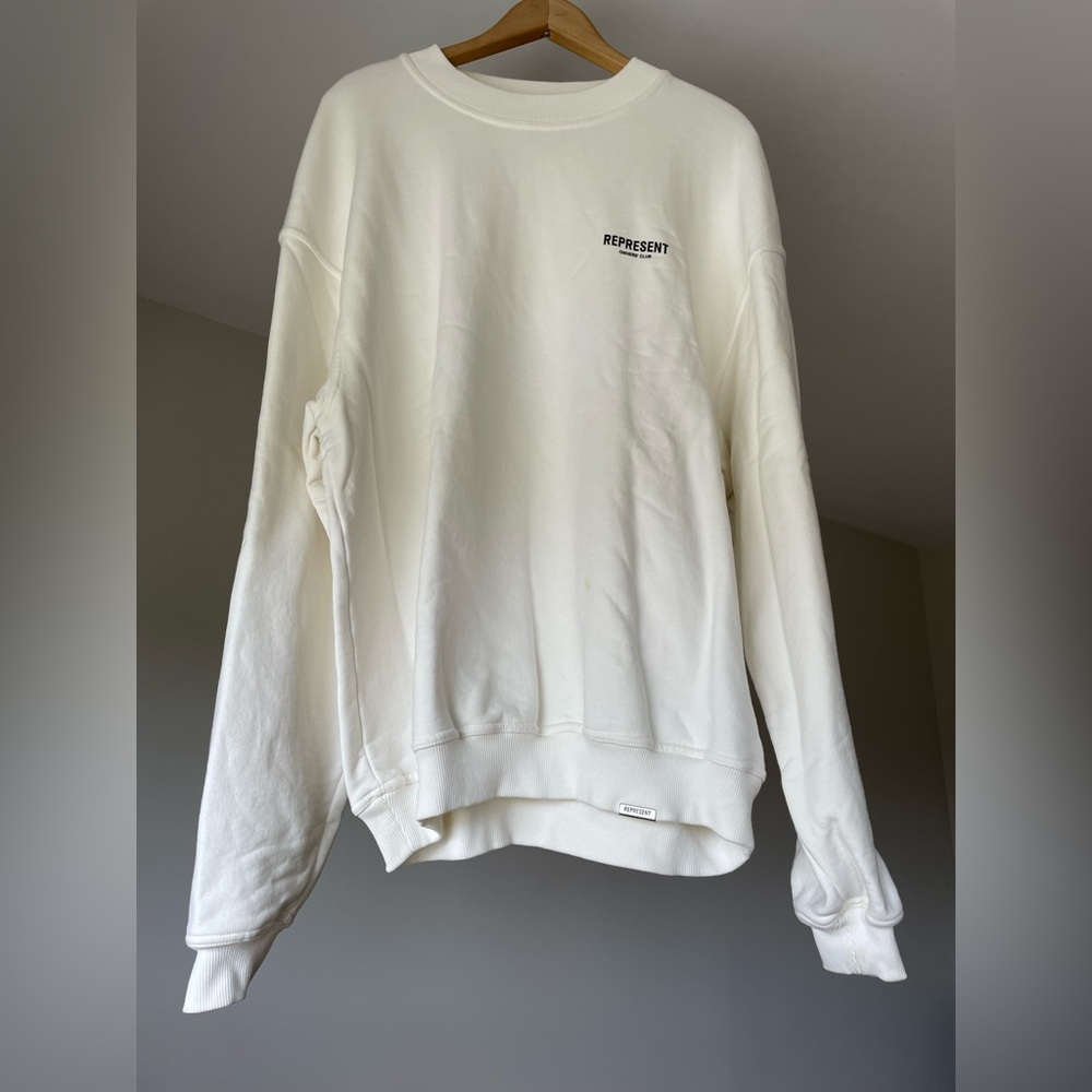 White Sweatshirt for Men